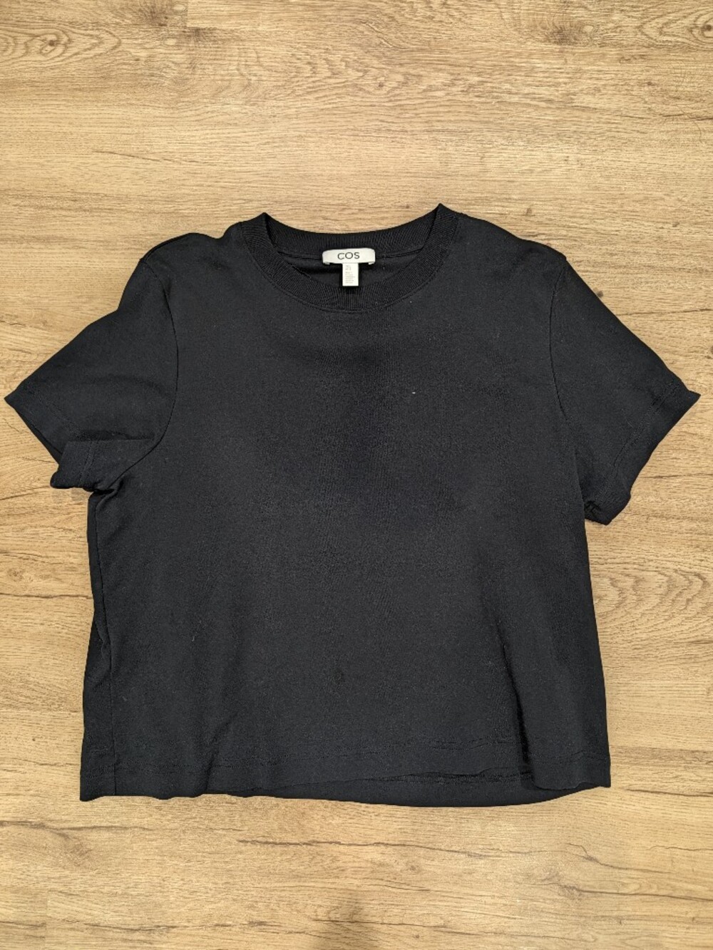 COS | Clean Cut Tshirt | Black | XL